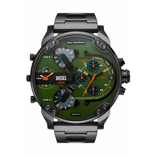 Наручные часы DIESEL Mr. Daddy 2.0, черный/зеленый