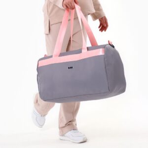 Сумка спортивная light grey, 43×24×34 см