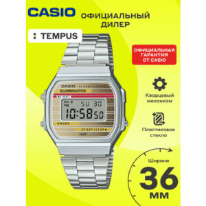 Наручные часы CASIO Vintage, серый