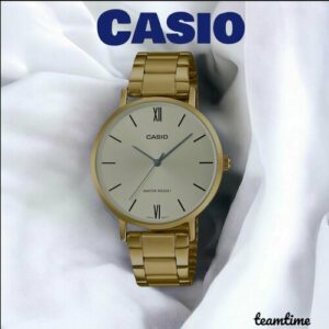 Наручные часы CASIO Collection, золотой, белый, серебряный