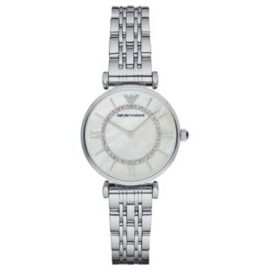 Наручные часы EMPORIO ARMANI Gianni T-Bar, серебристый/белый