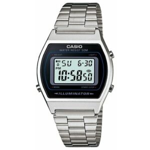 Наручные часы CASIO Vintage, серебряный/черный