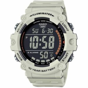 Наручные часы CASIO Collection, белый/черный