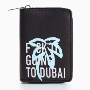 Кошелек на молнии going to dubai