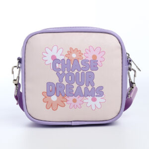 Сумка детская для девочки кроссбоди chase your dreams, 18х11х6см