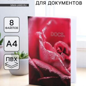 Папка для семейных документов docs, 8 файлов а4