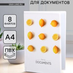 Папка для семейных документов docs, 8 файлов а4
