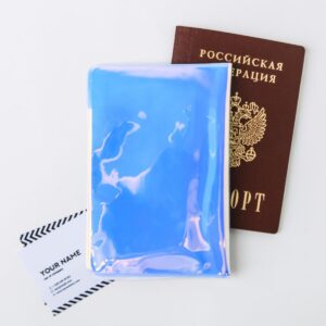 Обложка на паспорт i'm uniqueorn, голография, пвх